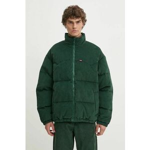 Levi's geaca de puf barbati, culoarea verde, de iarna, oversize, A0726 imagine