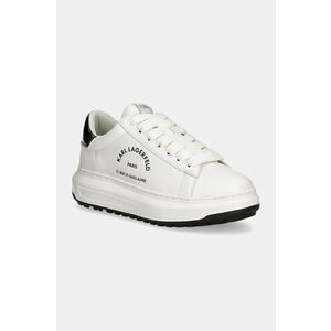 Karl Lagerfeld sneakers din piele KAPRI culoarea alb, KL57538 imagine