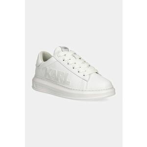 Karl Lagerfeld sneakers din piele KAPRI culoarea alb, KL52561 imagine