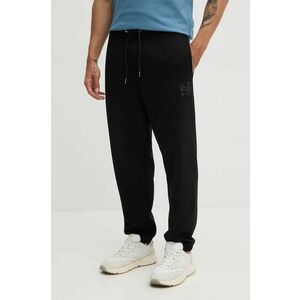 BOSS pantaloni de trening din bumbac culoarea negru, neted, 50518728 imagine