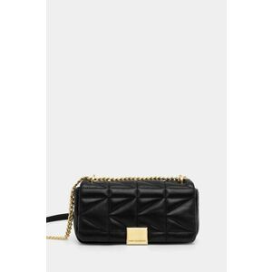 Karl Lagerfeld poseta de piele culoarea negru, 246W3089 imagine