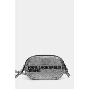 Karl Lagerfeld Jeans borseta culoarea argintiu, 246J3059 imagine