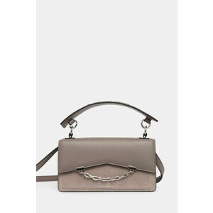 Karl Lagerfeld poseta de piele culoarea gri, 246W3041 imagine