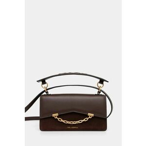 Karl Lagerfeld poseta de piele culoarea maro, 246W3041 imagine