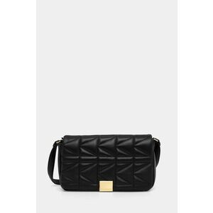 Karl Lagerfeld poseta de piele culoarea negru, 246W3091 imagine