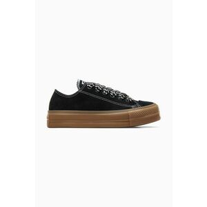 Converse teniși Chuck Taylor All Star Lift femei, culoarea negru, A08306C imagine