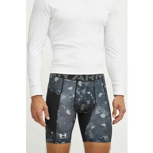 Under Armour pantaloni scurți de antrenament HeatGear Printed culoarea negru, 1386939 imagine