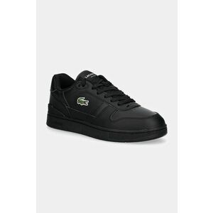 Lacoste sneakers din piele T-Clip Set culoarea negru, 48SMA0031 imagine