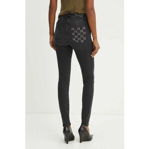 Karl Lagerfeld jeansi femei, culoarea negru, 246W1107 imagine