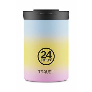 24bottles cana termica Travel Tumbler 350ml Aurora culoarea galben, Travel.Tumb.350.Aurora imagine