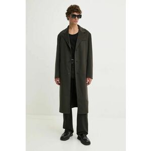 Nanushka palton DAVIAN barbati, culoarea gri, de tranzitie, NM24PFJK01197 imagine