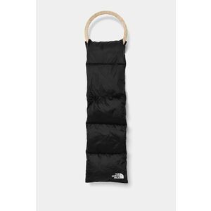 The North Face eșarfă din puf Nuptse Scarf culoarea negru, neted, NF0A8A39KX71 imagine