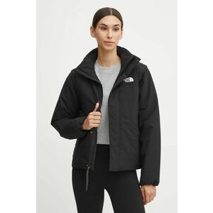 The North Face geaca Padded 2 in 1 Conv Jacket femei, culoarea negru, de tranzitie, NF0A89GXJK31 imagine