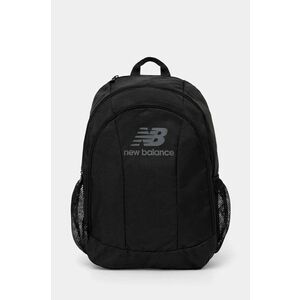 New Balance rucsac culoarea negru, mare, cu imprimeu, LAB23181BK imagine