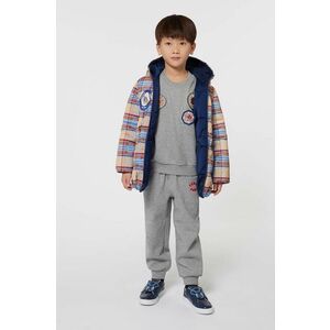 Kenzo Kids pantaloni de trening pentru copii culoarea gri, melanj, K60793 imagine