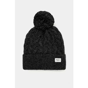 Pepe Jeans caciula WALLIS HAT culoarea gri, din tricot gros, PL040353 imagine