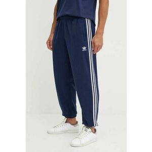 adidas Originals pantaloni barbati, culoarea albastru marin, modelator, IZ2489 imagine