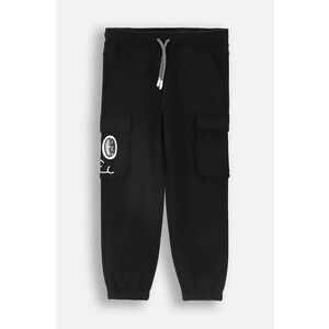 Coccodrillo pantaloni de trening pentru copii culoarea negru, neted, CARTOONS GIRL KIDS imagine