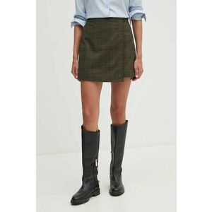 Pepe Jeans fusta din bumbac DOROTHY culoarea verde, mini, evazati, PL901150 imagine