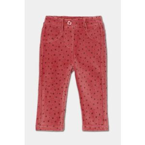 United Colors of Benetton pantaloni copii culoarea roz, modelator, 4T4MGE029 imagine