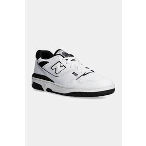 New Balance sneakers din piele 550 culoarea alb, BB550HA1 imagine