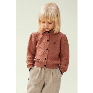 Liewood cardigan de lână pentru copii Jane Knit Cardigan culoarea roz, LW19163 imagine