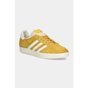 adidas Originals sneakers din piele intoarsă Gazelle culoarea galben, IF9654 imagine