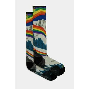 Smartwool ciorapi de schi Zero Cushion Rainbow Trails Print SW002619 imagine