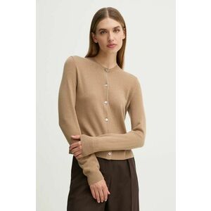 Theory cardigan din casmir culoarea bej, light, O0818705 imagine