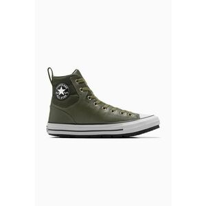 Converse tenisi Chuck Taylor All Star Berkshire Boot barbati, culoarea verde, A08563C imagine