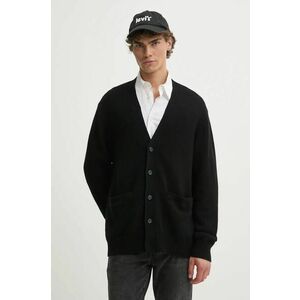 Levi's cardigan din lana culoarea negru, A8621 imagine