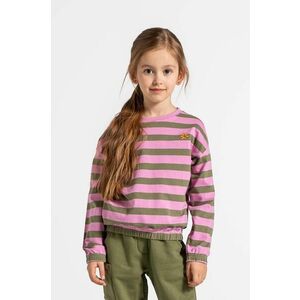 Coccodrillo bluza copii culoarea roz, modelator, MYSTIC NATURE GIRL KIDS imagine