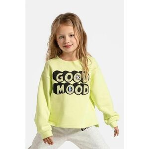 Coccodrillo bluza copii culoarea verde, cu imprimeu, CARTOONS GIRL KIDS imagine