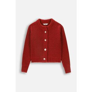 Coccodrillo cardigan copii culoarea bordo, RODEO GIRL JUNIOR imagine