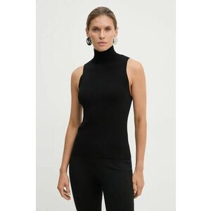 Drykorn vesta culoarea negru, light, cu turtleneck, 420096 88633 imagine