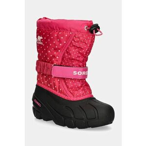 Sorel cizme de iarna copii CHILDRENS FLURRY BO culoarea roz, 2114092 imagine