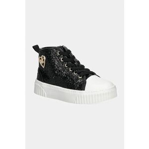 Michael Kors tenisi copii SKATE SPLIT 3 GLITTER culoarea negru, MK101080 imagine