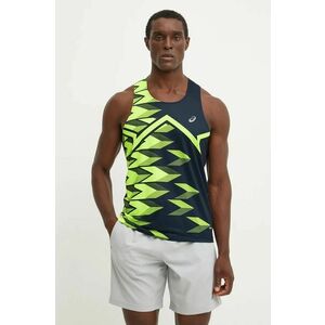 Asics tricou de alergare Light Graphic culoarea albastru marin, 2011D123 imagine