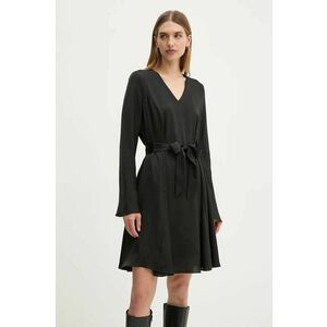 Bruuns Bazaar rochie AcaciaBBFrais dress culoarea negru, mini, evazati, BBW4034 imagine