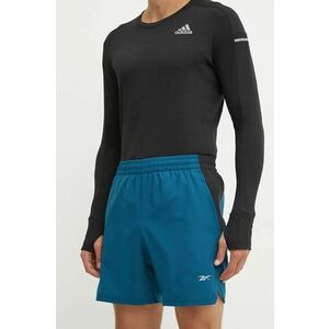 Reebok pantaloni scurți de alergare culoarea albastru marin, 100206008 imagine