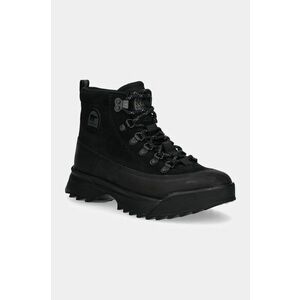 Sorel ghete de piele SCOUT 87 PRO BOOT PLUS W barbati, culoarea negru, 2084861010 imagine