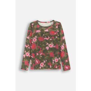 Coccodrillo longsleeve copii culoarea verde, MYSTIC NATURE GIRL JUNIOR imagine