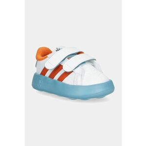 adidas sneakers pentru copii GRAND COURT Olaf CF x Disney culoarea alb, IF4058 imagine