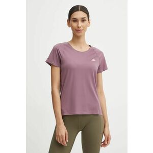 adidas Performance tricou de alergare Adizero culoarea violet, IM8582 imagine