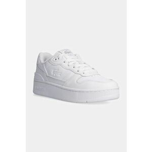 Lacoste sneakers din piele T-Clip Platform culoarea alb, 48SFA0046 imagine