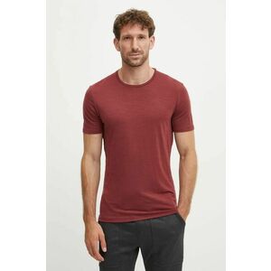 Icebreaker tricou funcțional Merino 150 Anatomica culoarea bordo, IB10303301C1 imagine