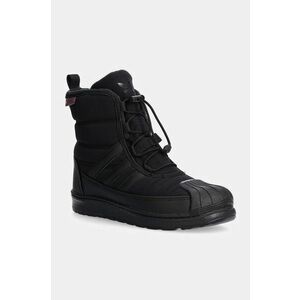 adidas Originals cizme de iarna pentru copii SUPERSTAR 360 BOOT 2.0 C culoarea negru, ID9723 imagine