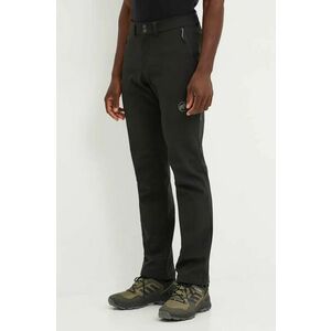 Mammut pantaloni sport Runbold Winter barbati, culoarea negru, drept, 1021.01380 imagine