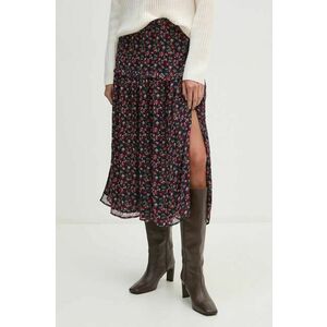 Pepe Jeans fusta ODELIA culoarea rosu, midi, evazati, PL901157 imagine