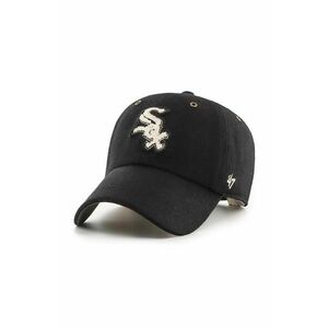 47 brand șapcă de lana MLB Chicago White Sox culoarea negru, cu imprimeu, B-PNTCU06WIS-BK imagine